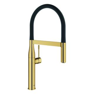 GROHE Spültisch-Einhebelmischer Essence cool sunrise, herausziehbare Profibrause