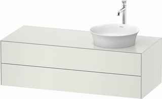 Duravit WT-Unterschrank White Tulip 130x55cm, B R, w m, N mitte/m Be