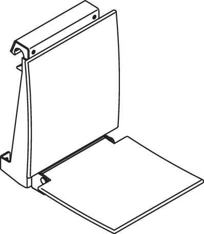Artikelbild 2 des Artikels „HEWI Einhängesitz System 800 K 350x449x469, Sitzfl. u Rückenl. anthr. 350 x 449 x 469 mm | Sitzfläche und Rückenlehne anthrazit“
