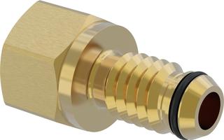 Uponor Abdrückstopfen MLC 20mm, 1/2" IG