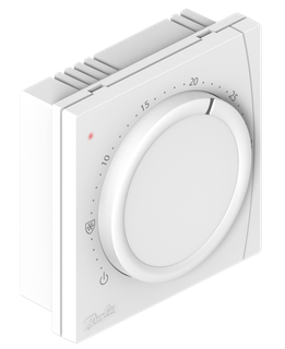 Danfoss Raumthermostat RET 1001 M V2 mit Stellrad, elektronisch, 230 V AC