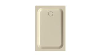 Duschwanne BetteSupra 5870 120x80x6,5cm, Glasur, beige