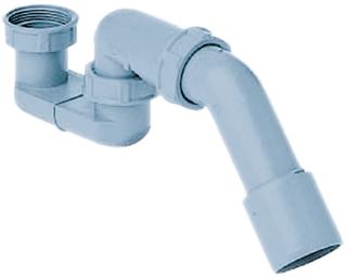 hansgrohe Wannensiphon G 1 1/2x40/50mm, PE-Verschraubung