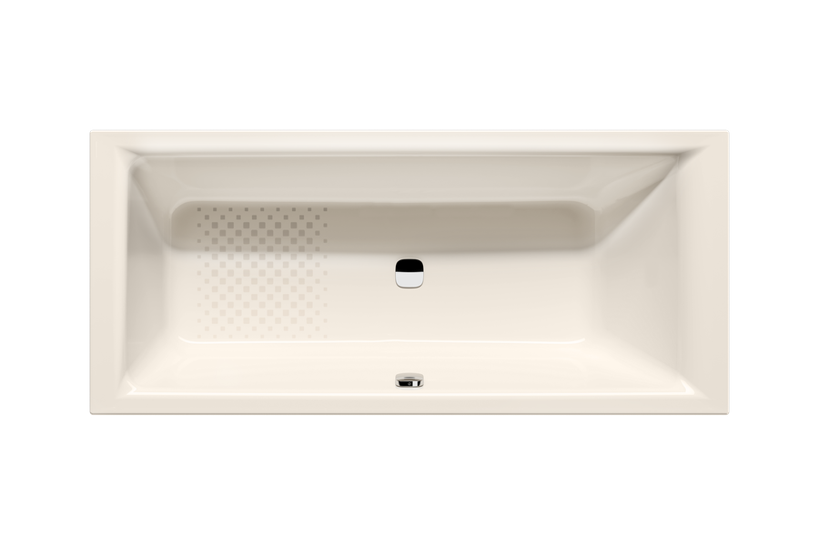 Artikelbild 1 des Artikels „Kaldewei Badewanne PURO NEXT COMBI 1432 160x70x41cm, Sond.ÜL AS P-E, pergamon Sonderüberlauf Antislip Perl-Effekt | pergamon“