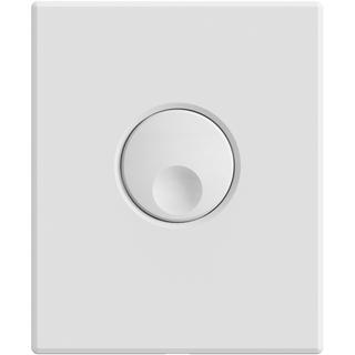 IS Betätigungsplatte Septa Pro U3 124x35x150mm, f Urinal, mechanisch, weiß
