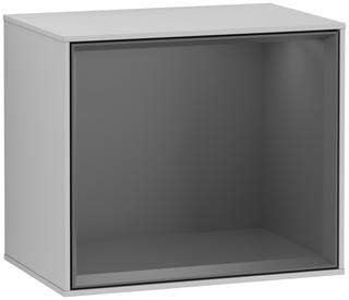 V&B Regalmodul Wandbeleuchtung Finion 41,8x35,6cm, LS, Rg Anthrac. m, lig Gr m