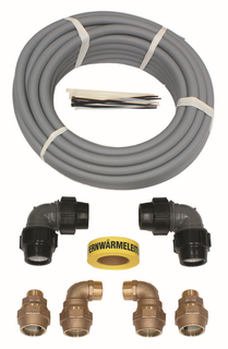 Vaillant Installationsset aroCOLLECT 50mm, zwischen Innen- und Außeneinheit