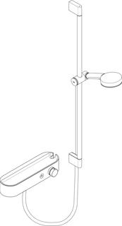 Brausesystem Pulsify Select 3jet, 11,4 l/min