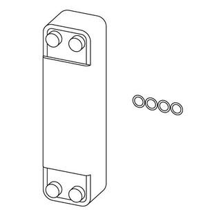 Uponor Central Port P-Group FWS Perfect plus 5-40, Stainless Steel