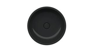 Einbau-Waschtisch BetteBalance A247 43,5x43,5x12,3cm, schwarz