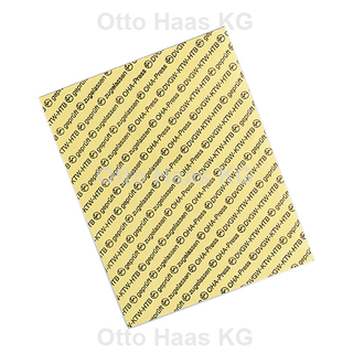 HAAS HD-Dicht-Pl. OHA-Press W270 u. UBA 300x300x1,8mm, gelb