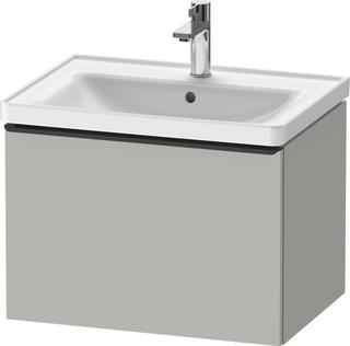 Duravit Waschtisch-Unterschrank D-Neo 63,4x45,2cm, sw/gr ma, 1 Ausz., wandh