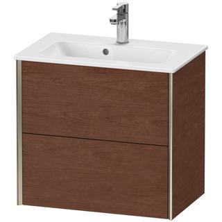 Duravit WT-Unterschrank XViu Compact 61x39x56cm, US N, 2 La, wandh, Champ. m