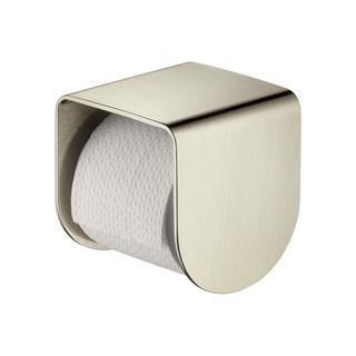 hansgrohe Papierrollenhalter Axor mit Ablage, brushed nickel