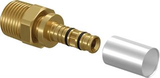 Uponor Press-Übergangsnippel Rapex 20mmxR 1/2, mit Presshülse