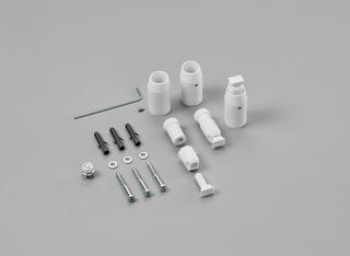 Zehnder Wandmontage-Set weiß