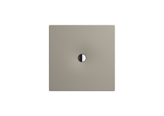 Kaldewei Duschwanne SCONA 913 90x90x2,3cm, Perl-Effekt, warm grey50