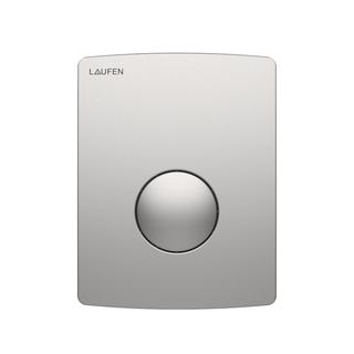 Laufen Urinal-Betät.-Platte AU109 INEO 12,6x16,2cm, Edelstahl