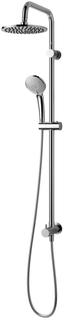 IS Duschsystem Idealrain o Arm, 3F-Handbrause, KB rd, verchr.