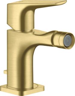 hansgrohe Bidet-EHM Axor Citterio E A 114mm, m HG, Zugst.Abl.Gar., brush. br