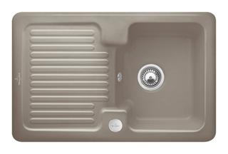 V&B Spüle Condor 45 m Abl.garn, Exzenter, timber CeramicPlus