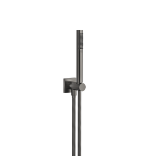 Dornbracht Schlauchbrausegar. FlowReduce m int. Br.halt, Dark Platinum gebürstet