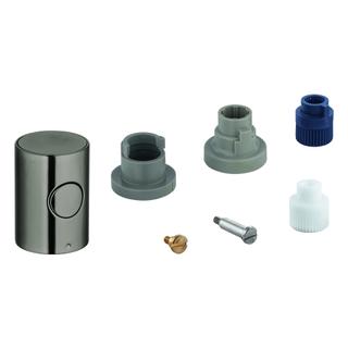 GROHE Metallgriff 47984 hard graphite gebürstet