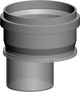 Wolf Erweiterung DN 110 auf DN 160, PP, bis 120 GradC