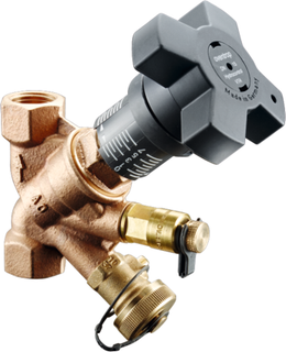 Oventrop Strg.reg.vtl. Hydrocontrol VTR DN 10, PN 25, Set 3 = 1 Messventil, KH