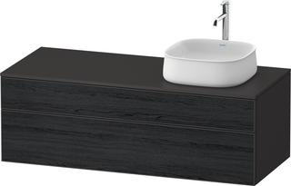 Duravit Waschtisch-Unterschrank Zencha 130x55cm, B R, E schw/gra m, k Einr-Sys