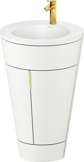 Duravit WTU c-bon Set Starck 1 56x86,4x60,5cm, st, G g pol., we. s-matt