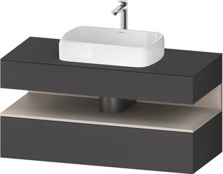 Duravit Waschtisch-Unterschrank Qatego 120x55x60cm, T m/Gr m, Pl, Nischenb