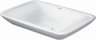 Duravit Aufsatzbecken PuraVida 70x46,5cm, gs, o. HL, ÜL, HLB, we WG