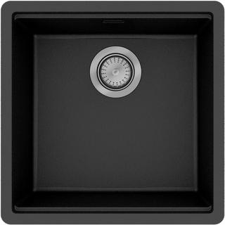 hansgrohe Einbauspüle S53 SilicaTec, 447x447mm, graphitschwarz