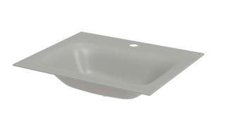 Einbau-Waschtisch BetteLux A160 60x49,5cm, HLW1, stone