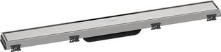 hansgrohe RainDrain Match Duschrinne 700mm, Edelstahl gebürstet, Fertigset