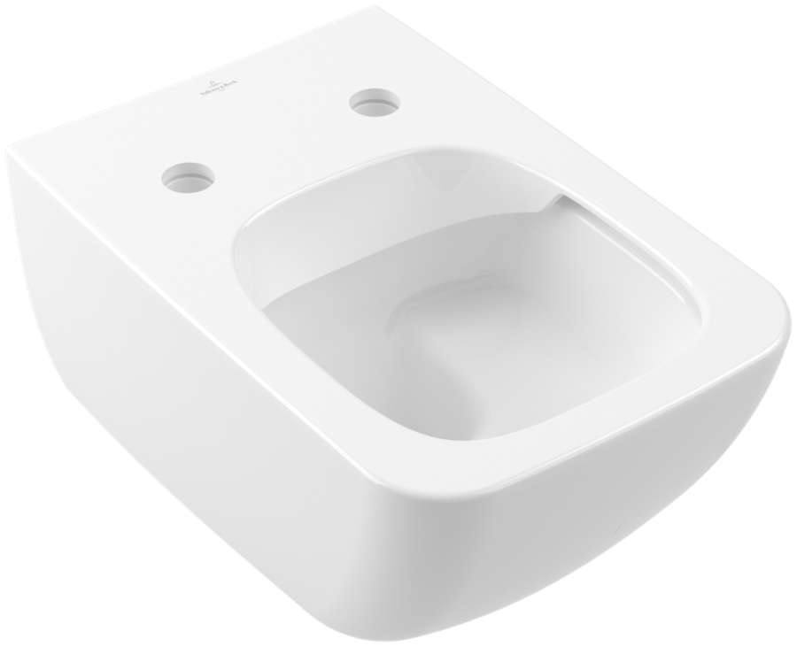 Artikelbild 1 des Artikels „V&B Wand-Tiefspül-WC VENTICELLO 37,5x56cm, D-Flush, randlos, weiß C-plus weiß C-plus“