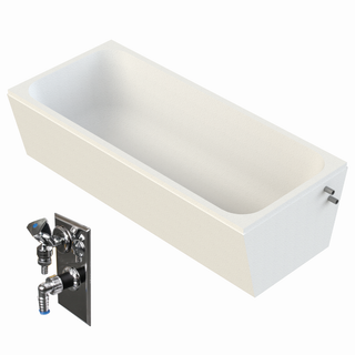 Wannenträger MULTISTAR Höhe 55,5 cm, mit zwei schrägen Seiten