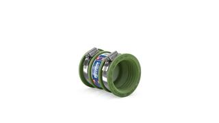 Crassus Schlauchadapter CDC 050 FKM, Typ 1, 40-50mm, L 68mm, 0,6 bar