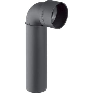Geberit Anschlussbogen Silent PP DN 40, 40/46mm, 90Gr, lg, schallopti.