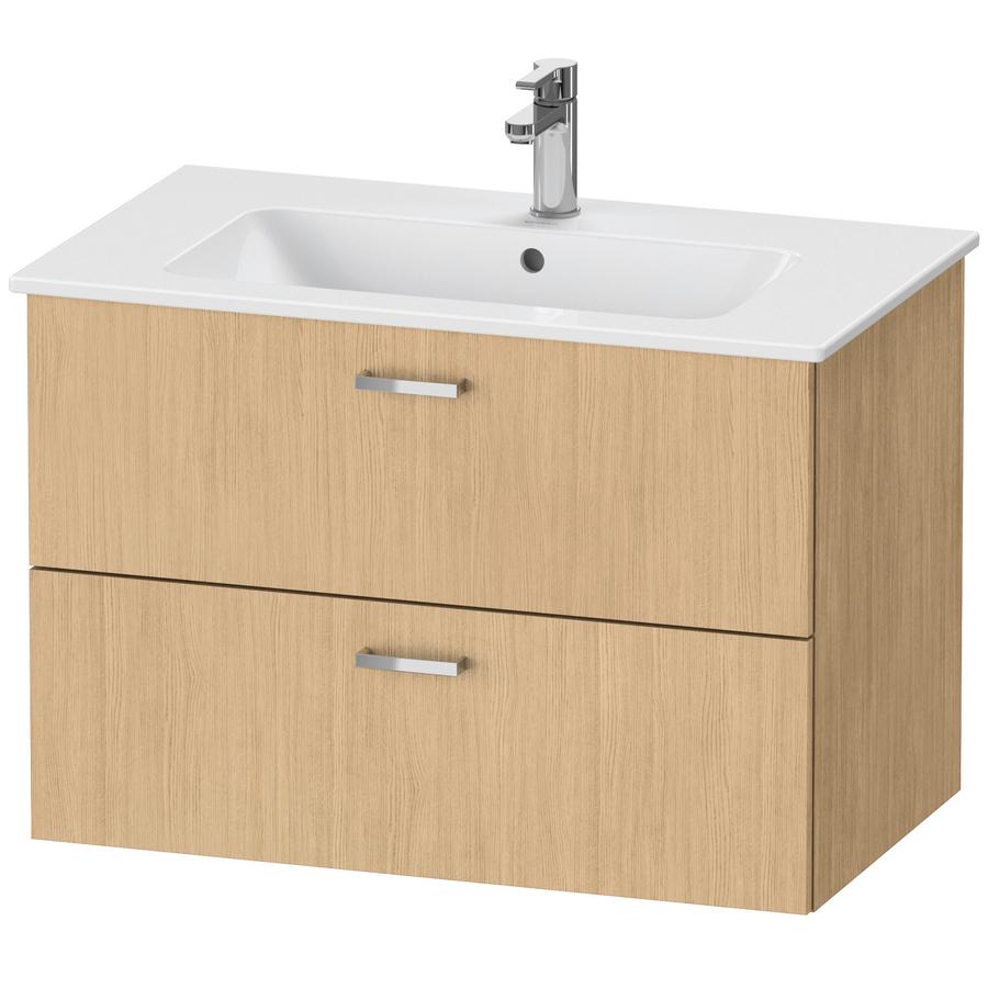 Artikelbild 1 des Artikels „Duravit Waschtisch-Unterschrank XBase 80x47,5cm, Ei Nat, 2 Schubk., wandh 80 x 47,5 cm | Eiche natur“