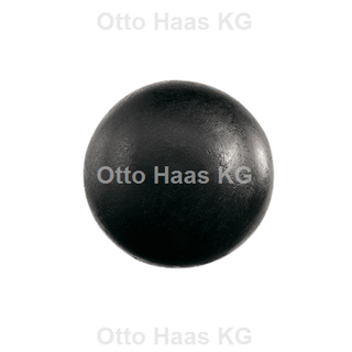 HAAS Wasserhahnkegel 1/2", Auß. d 17mm, Domkegel, Gum., sw