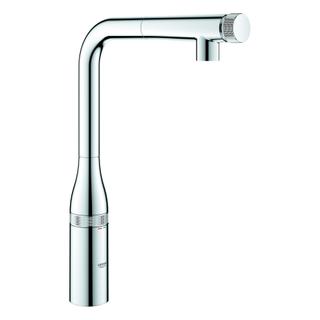 GROHE Spültischmischer Essence SmartC herausz. Ausl. mit Laminarstrahl, chrom