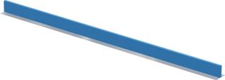 Uponor Bewegungsfugenprofil Minitec 0,9 m, 40x10mm, m selbstklebendem T-Fuß