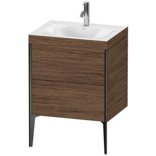 Duravit WT-Unterschrank c-bonded XViu 60x48cm, 2 AZ, 1 HL, s m, R C, N dkl.