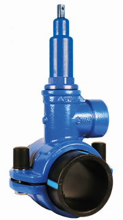BEU Ventil-Anbohrbr. für PE/PVC 752 DN150xVLUX