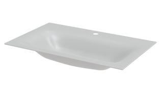 Einbau-Waschtisch BetteLux A161 80x49,5cm, HLW1, PW, silver