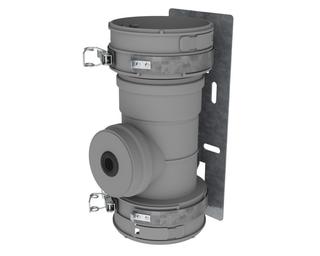 Remeha T-Stück DN 130 Flex, mit Befestigungsplatte