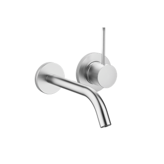 Dornbracht Fertigmontageset META SLIM f Wa.-EHM, o Abl, Ausl. 190mm, ch geb.