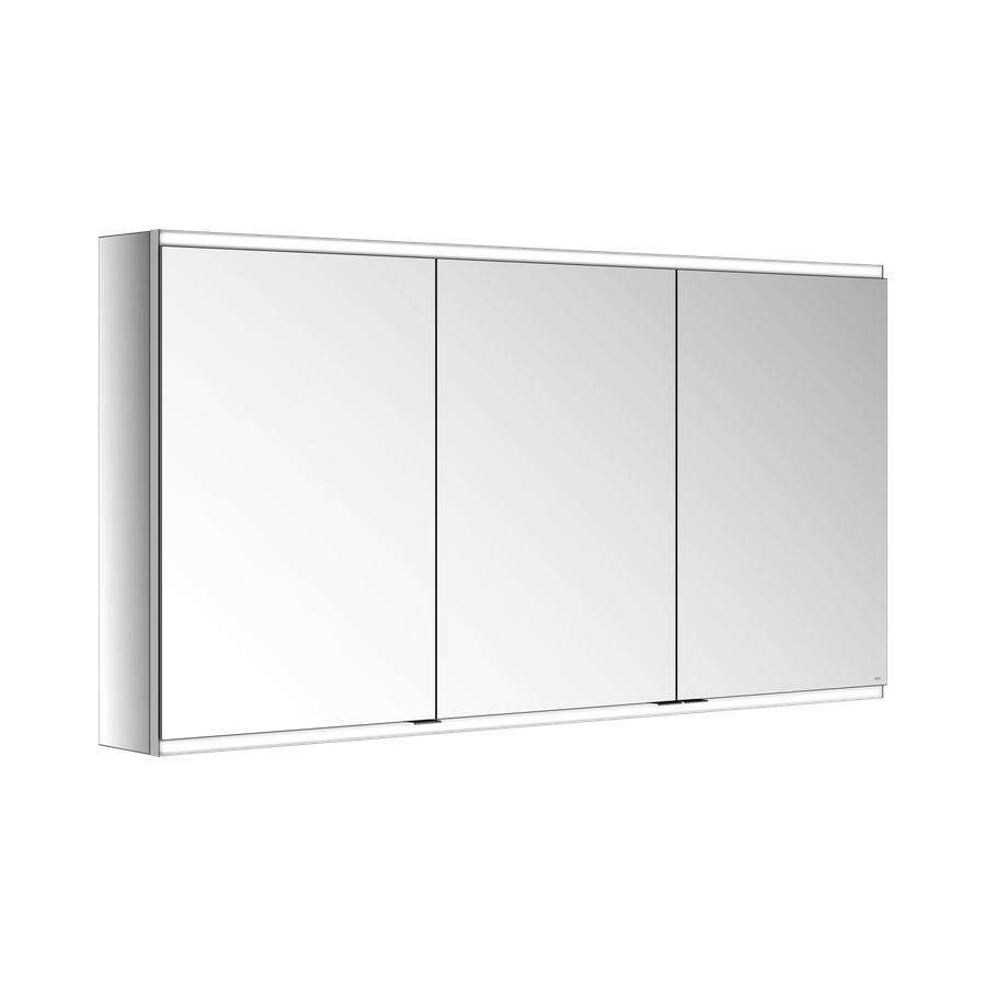 Artikelbild 1 des Artikels „Keuco Spiegelschrank Royal Modular 2.0 140x70x16cm, 2 Steckd., AP, 3-trg., bel. 140 x 70 x 16 cm | 2 Steckdosen“